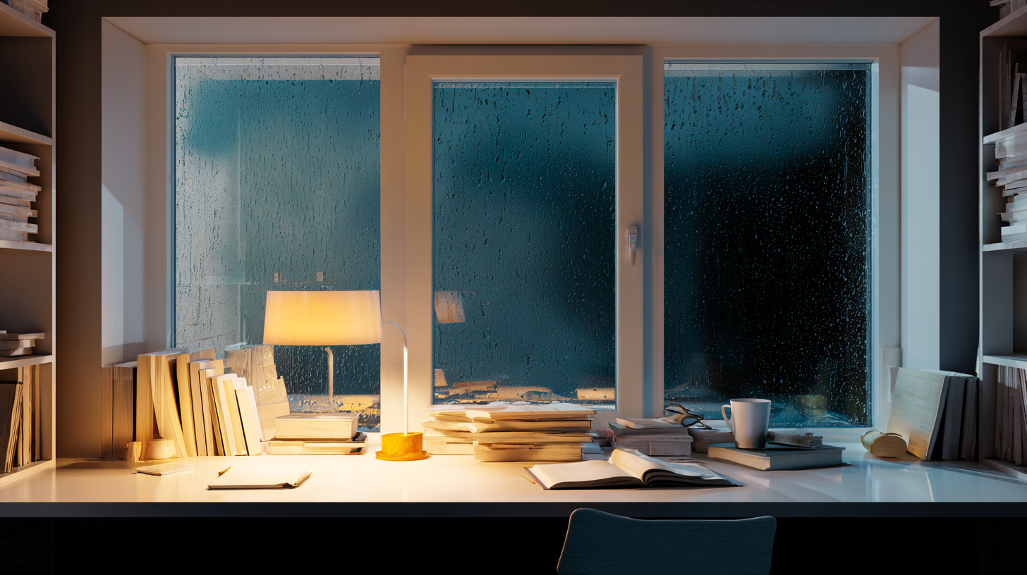 rain ambient focus music for study concentration and productivity
